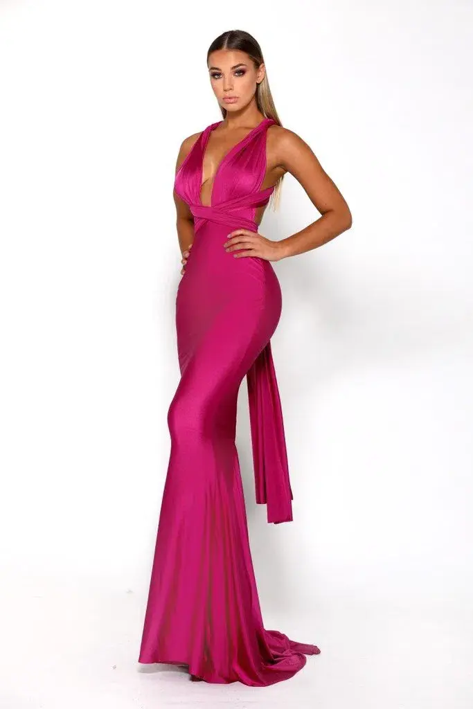Portia and Scarlett Liliana Gown Pink Size 8 - Image 1