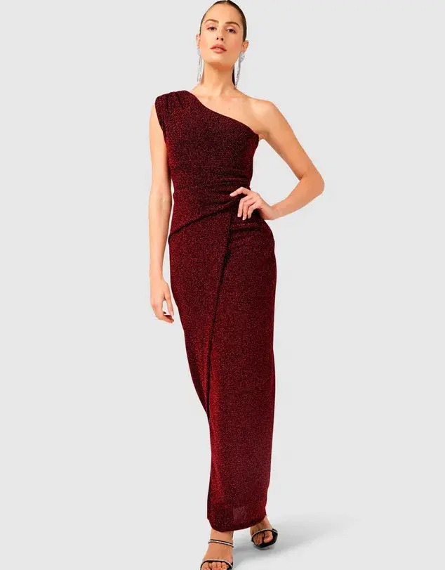 Sacha Drake Valedictory Maxi Dress Red Size 12 - Image 5