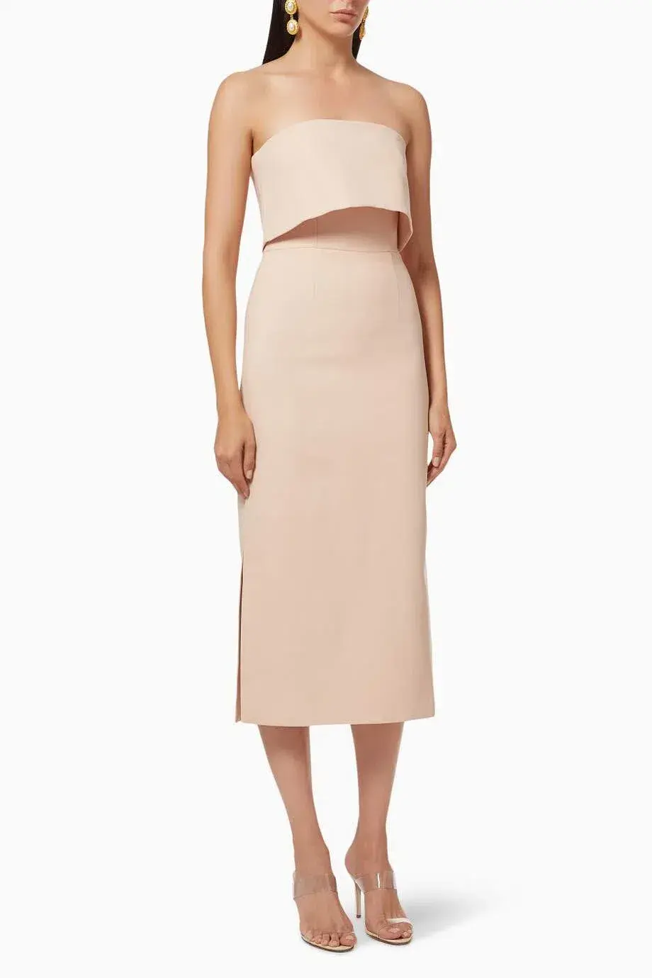 C/MEO Collective Midi Dress Blush Size M for rent on The Volte - main image