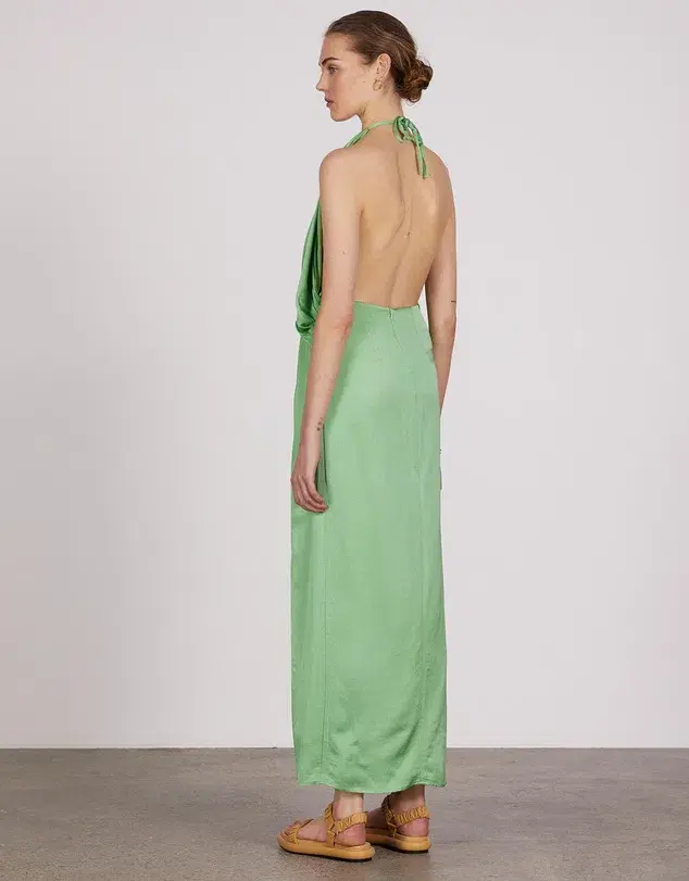 Anna Quan Elyse Dress in Apple Green Size 8 - Image 2