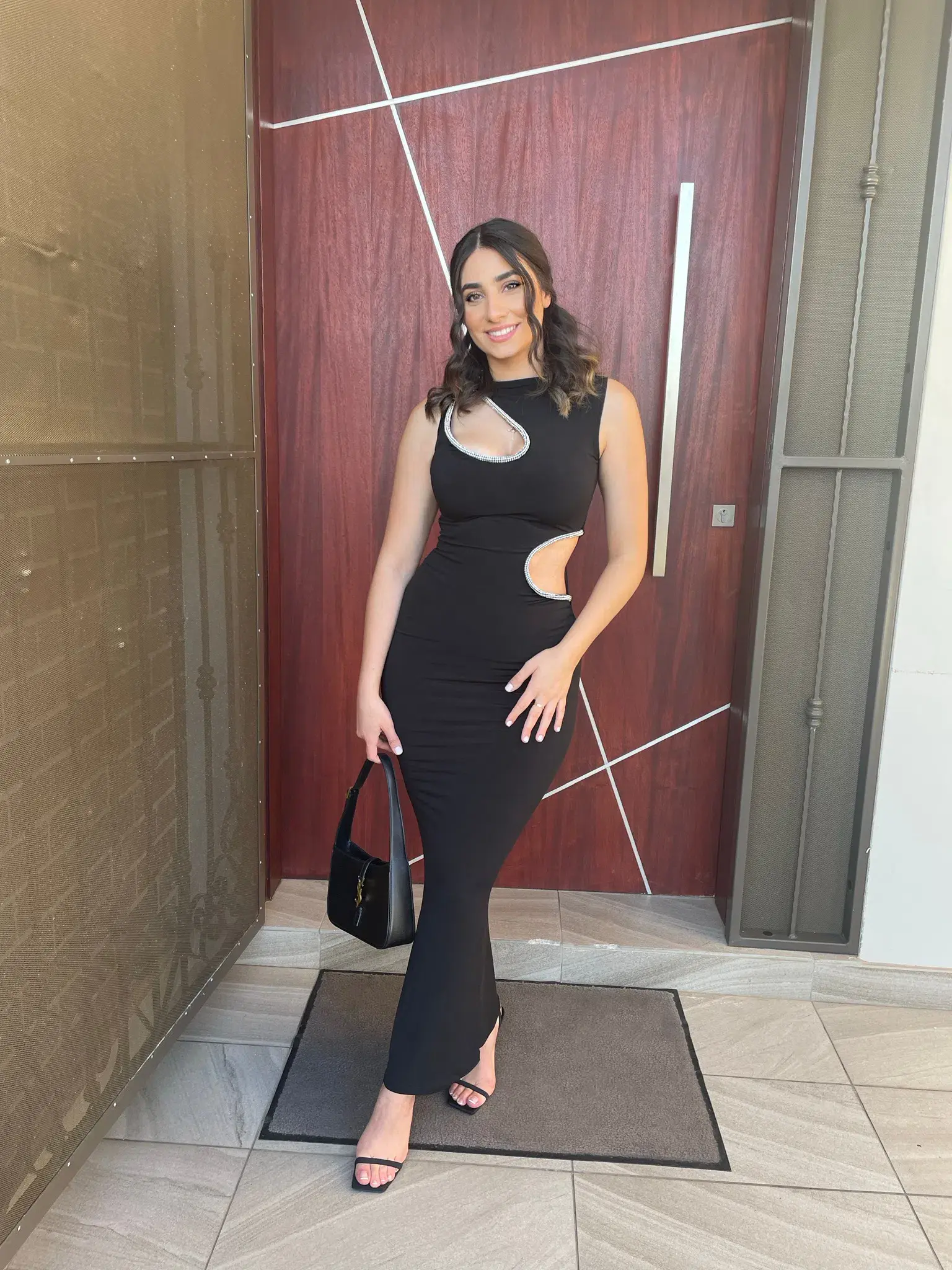 Ivona Skelo Vivia Dress Black Size small - Image 3