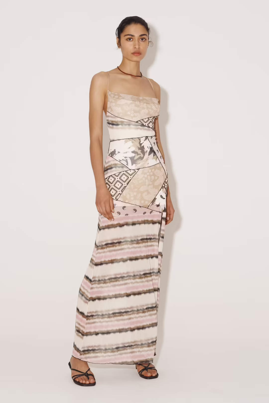 Hansen & Gretel Lopez Dress Patchwork Size XS for rent on The Volte - main image