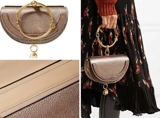 Chloè Nile Bracelet Mini Bag Gold - Image 3