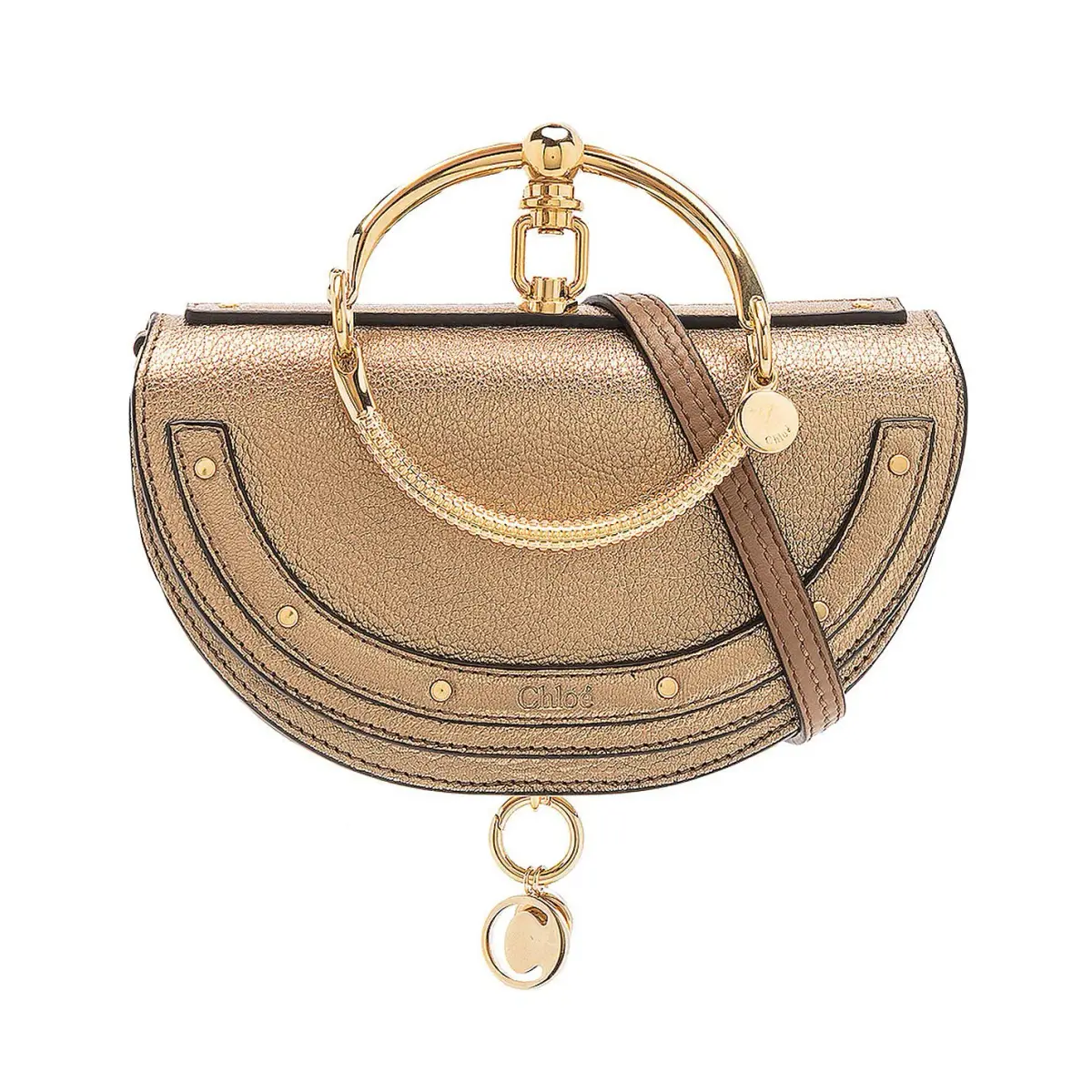 Chloè Nile Bracelet Mini Bag Gold - Image 2