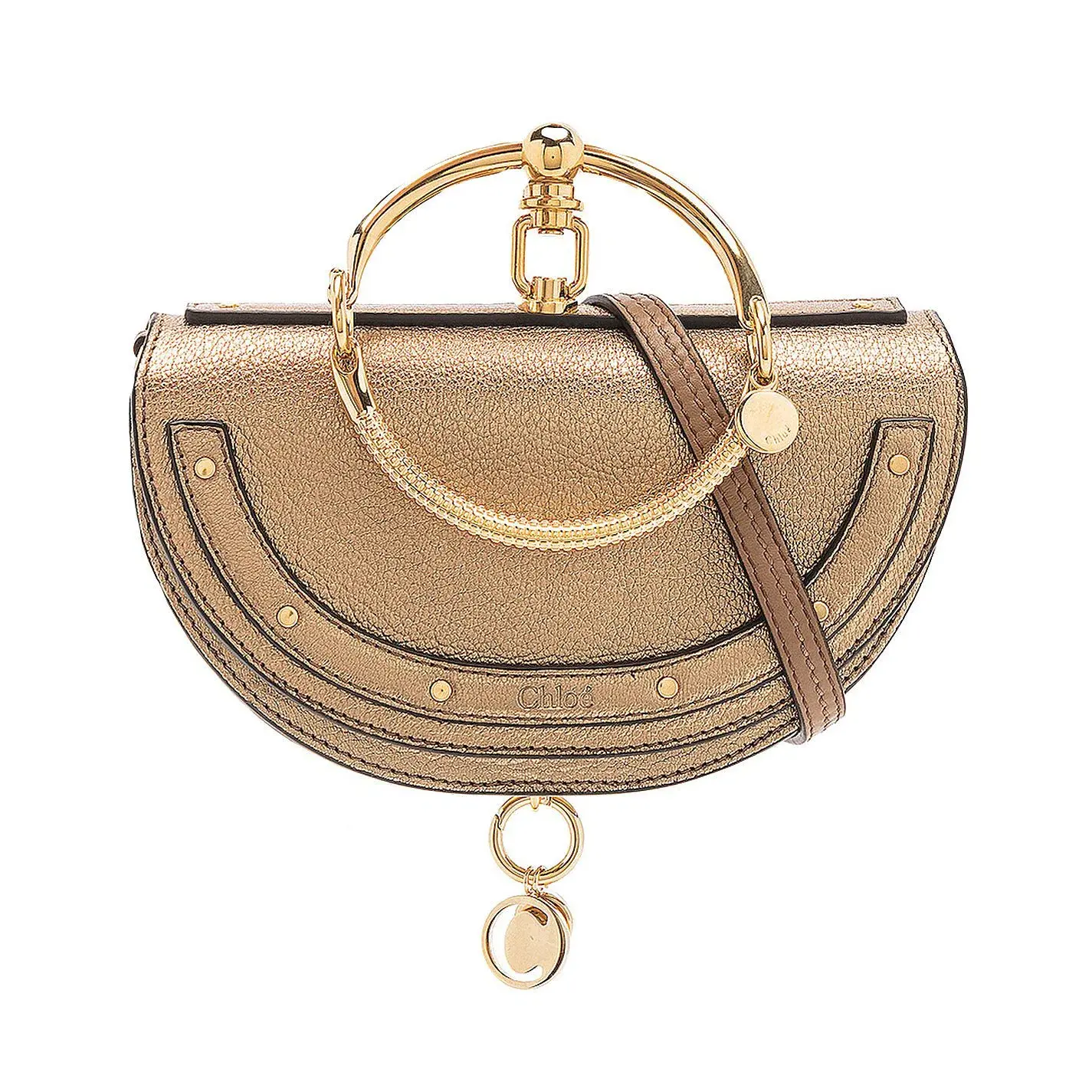 Chloè Nile Bracelet Mini Bag Gold - Image 2
