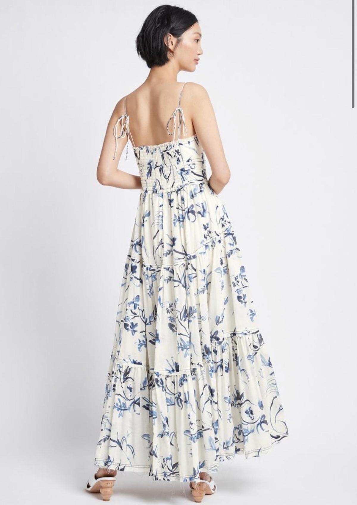 Aje Charlotte Midi Dress Floral Size 8 - Image 6