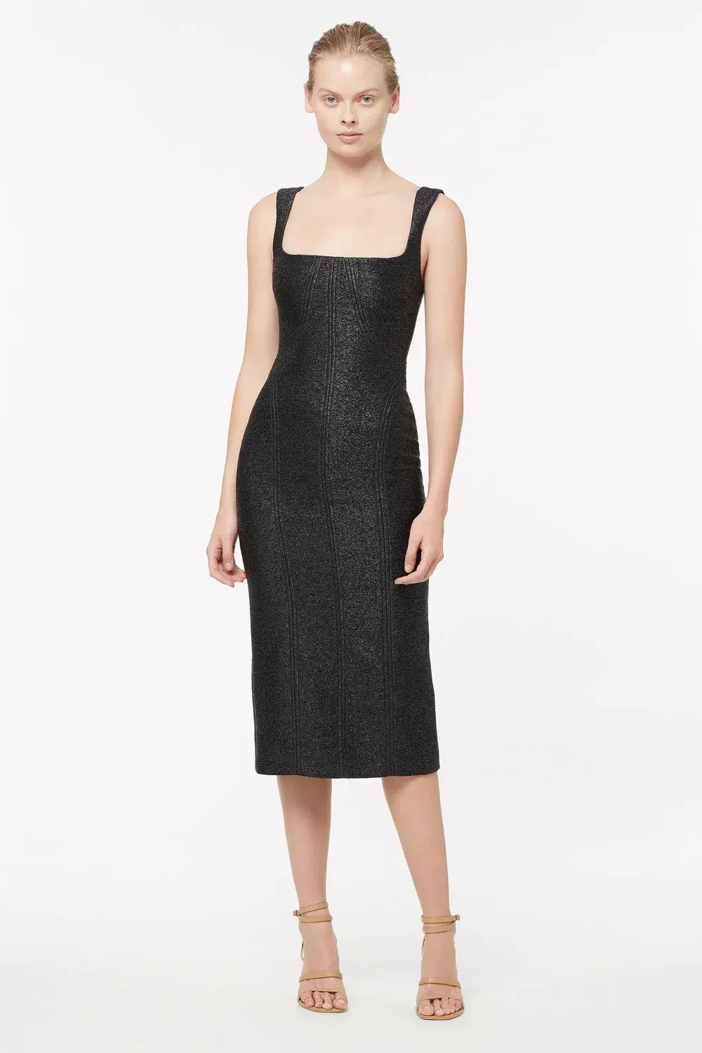 Manning Cartell Neo Classic Midi Dress Black Size 6 - Image 1