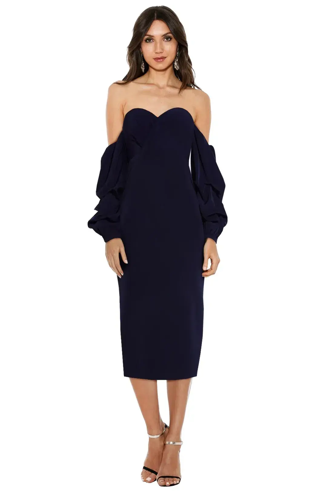 Mossman The Dark Days Dress Navy Size 8 - Image 2