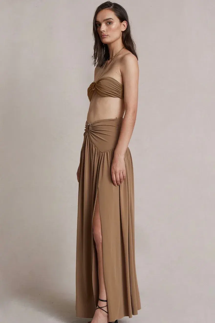 Bec & Bridge Vixen Maxi Skirt Sepia Size 16  - Image 2