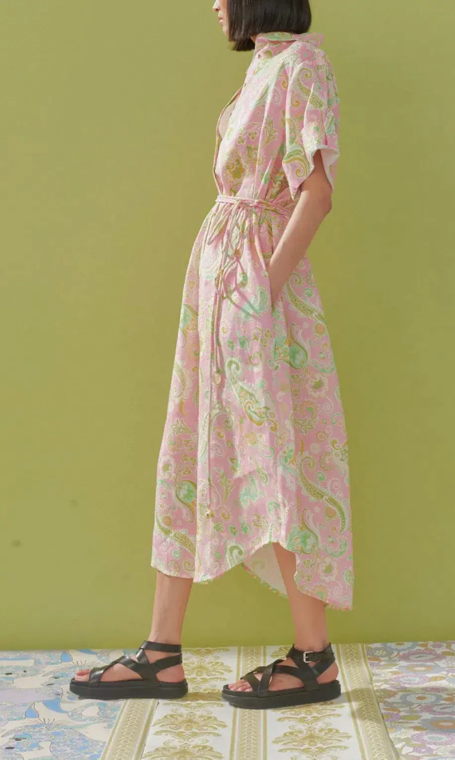 Alemais Marta Shirt Dress Pink Size 10  - Image 2