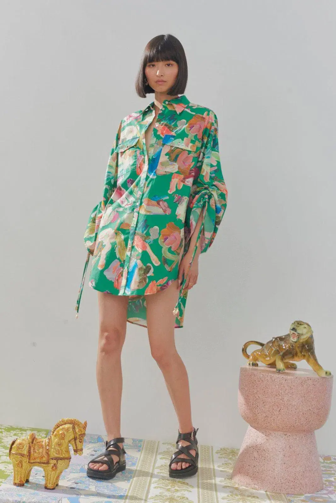 Alemais Arlo Shirt Size Print 14  - Image 1