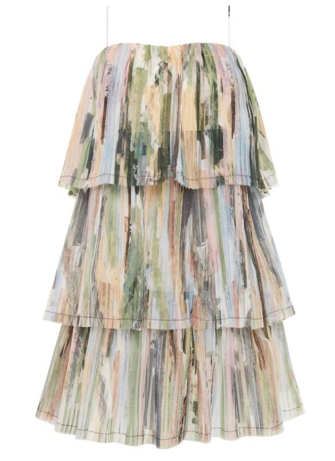 Aje Paperback Sunray Mini Dress Print Size 8 - Image 3
