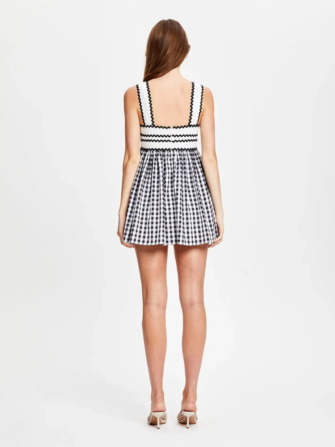 Alice McCall Wild Angels Mini Dress Black Print Size 12 for rent on The Volte - main image