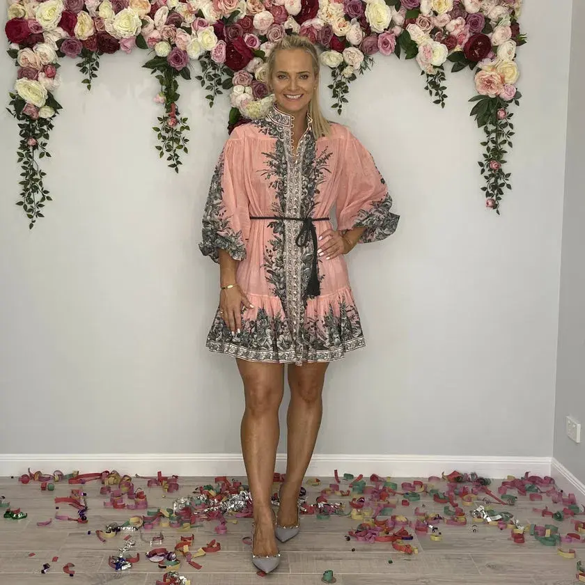 Zimmermann Moonshine Floral Mini Dress Print Size AU 12 - Image 1