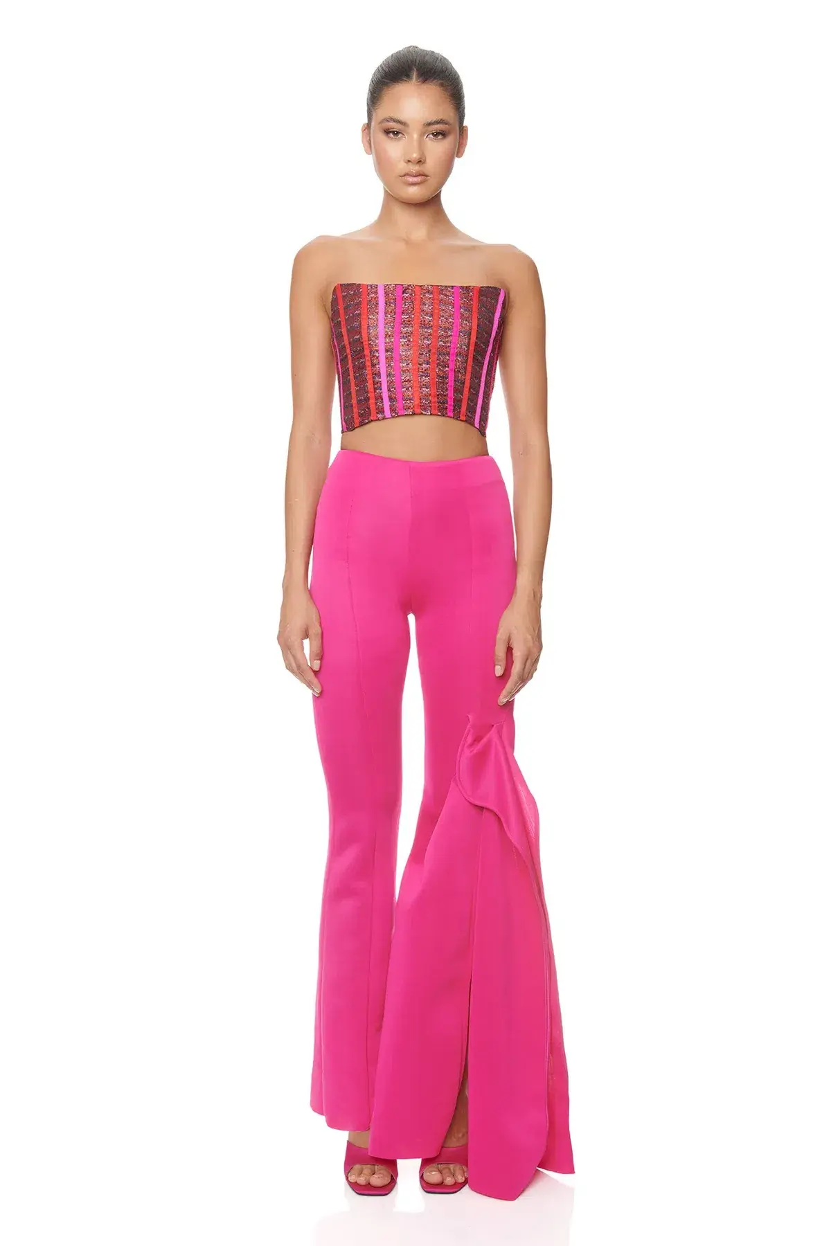Eliya The Label Ariana Top Size M and Jessie Pants Size S Set Pink  - Image 1