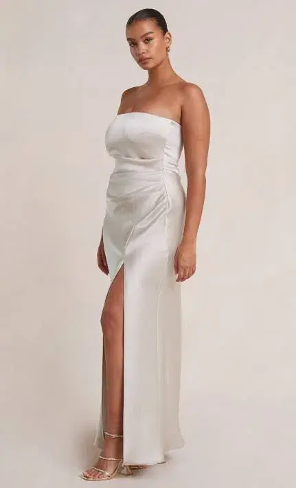 Bec & Bridge Dreamer Strapless Dress Sand Size 8  - Image 2