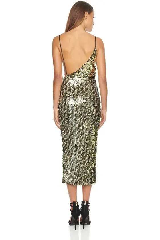 Eliya The Label Krystal Dress Sequin Size 6 - Image 3