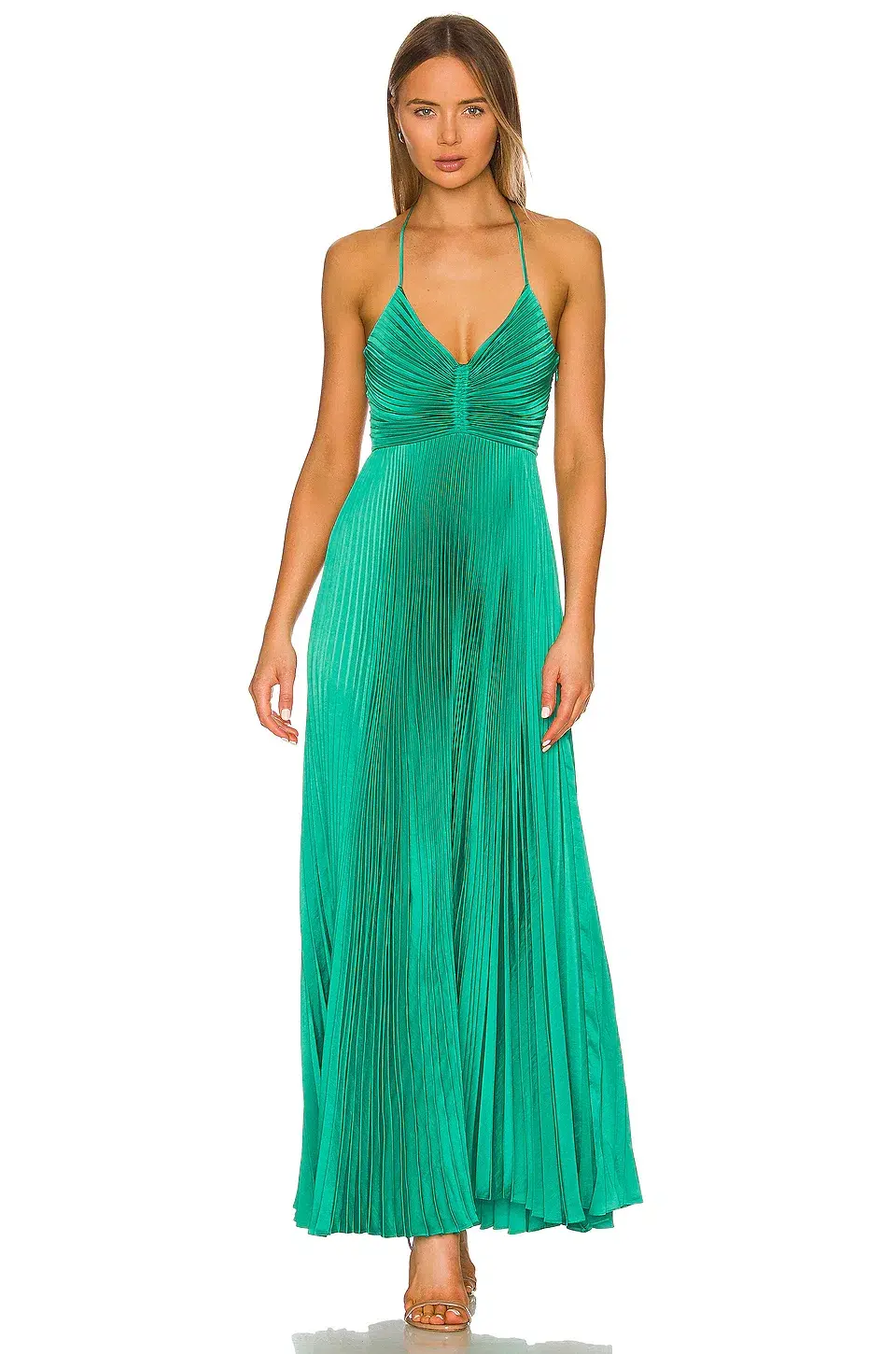 ALC Aries Dress Viridian Green Size 0 for rent on The Volte - main image