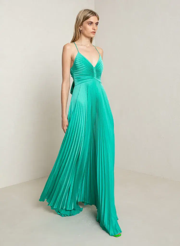 ALC Aries Dress Viridian Green Size 0 - Image 3