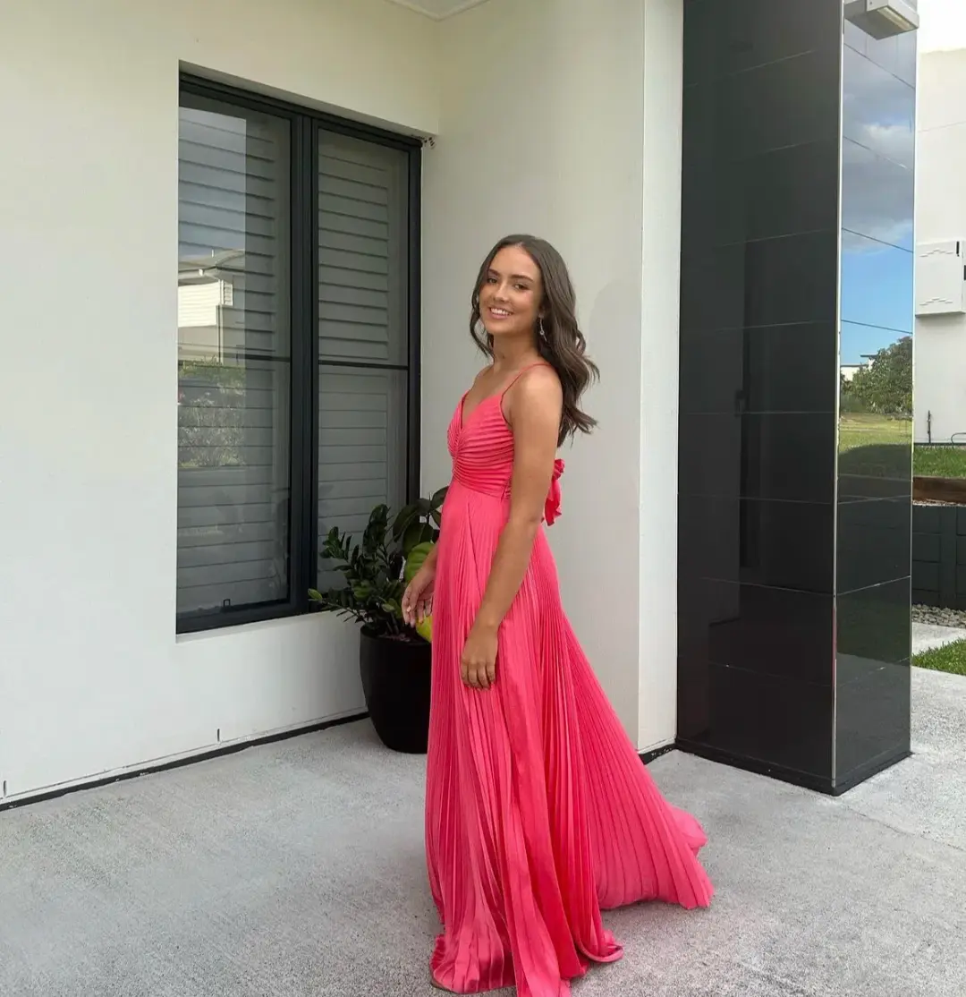 ALC Aries Dress Hibiscus Pink Size 0 for rent on The Volte - main image