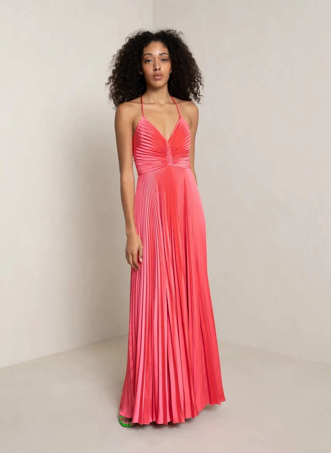 ALC Aries Dress Hibiscus Pink Size 0 for rent on The Volte - main image