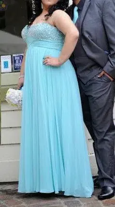 Allure Strapless Formal Dress - Image 3