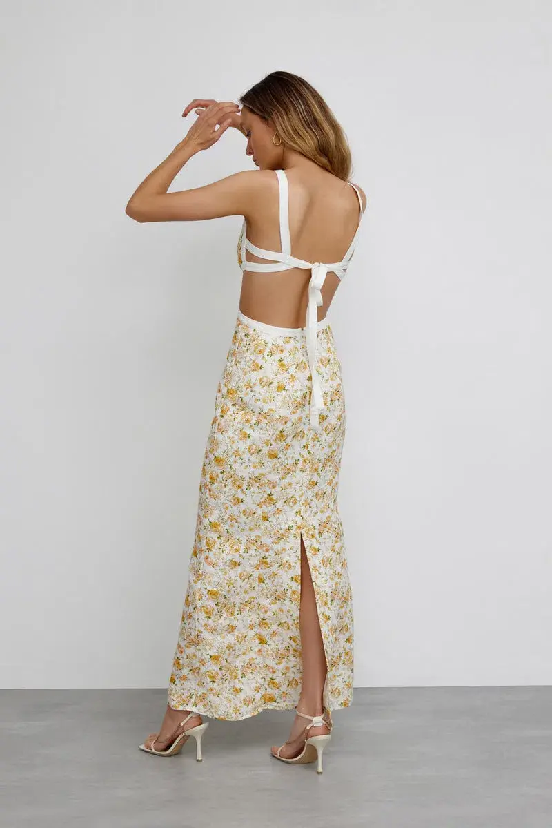 Significant Other Alanna Dress in Rosalie Print Size 8 - Image 2