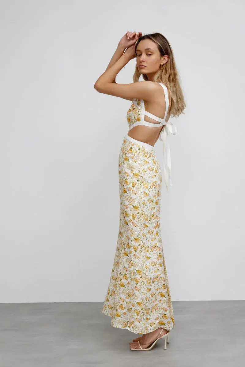 Significant Other Alanna Dress in Rosalie Print Size 8 - Image 3