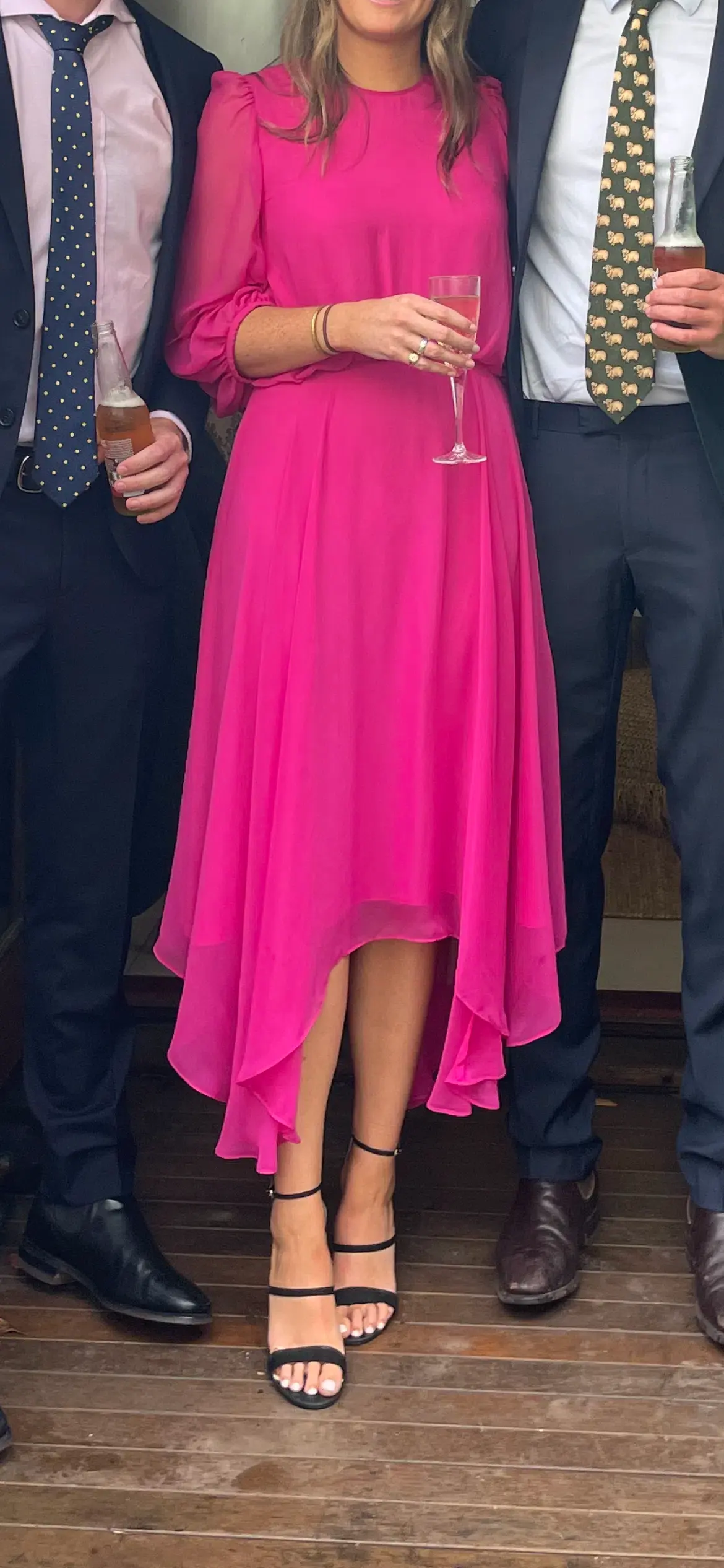Camilla and Marc Dylan Dress Pink Size 8 - Image 3