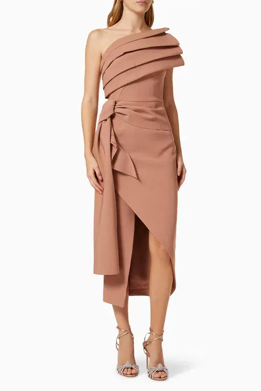 Rachel Gilbert Ace Gown Brown Size 2 / AU 10   - Image 1