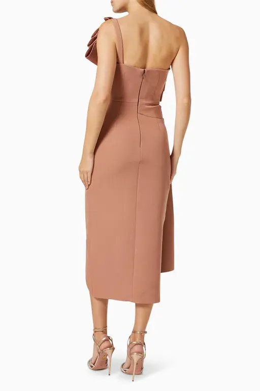 Rachel Gilbert Ace Gown Brown Size 2 / AU 10   for rent on The Volte - main image