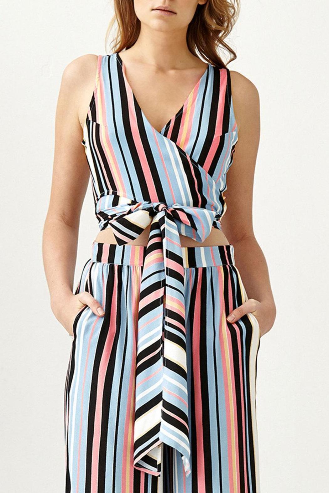 Steele Harlequin Stripe set for rent on The Volte - main image