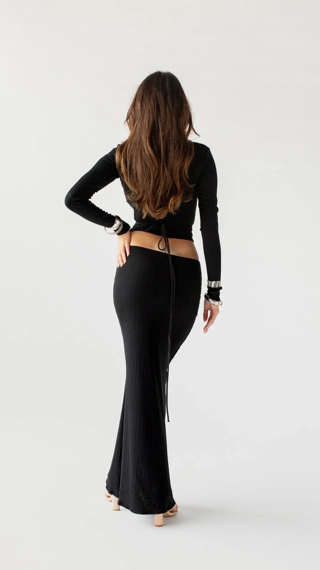 Arcina Ori Aston Maxi Dress Black Size M - Image 6