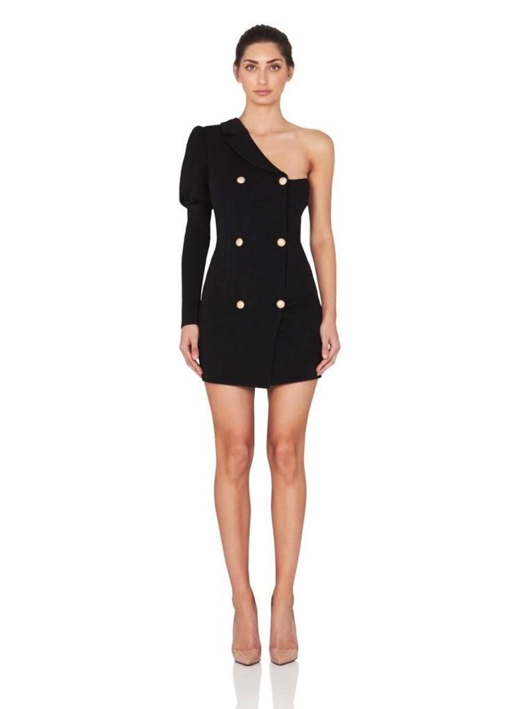 MISHA Jelena Blazer Dress Black Size 6/XS - Image 1