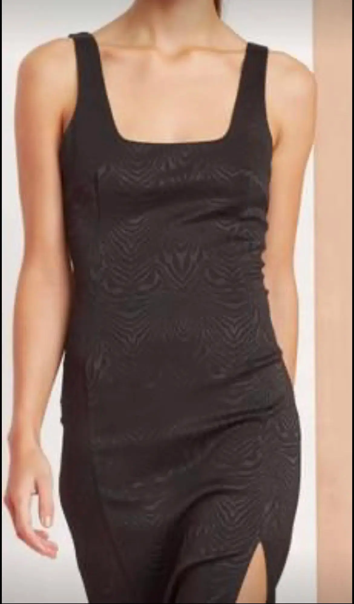 Bec & Bridge Ze'bre Midi Dress Black Size AU 6 - Image 3