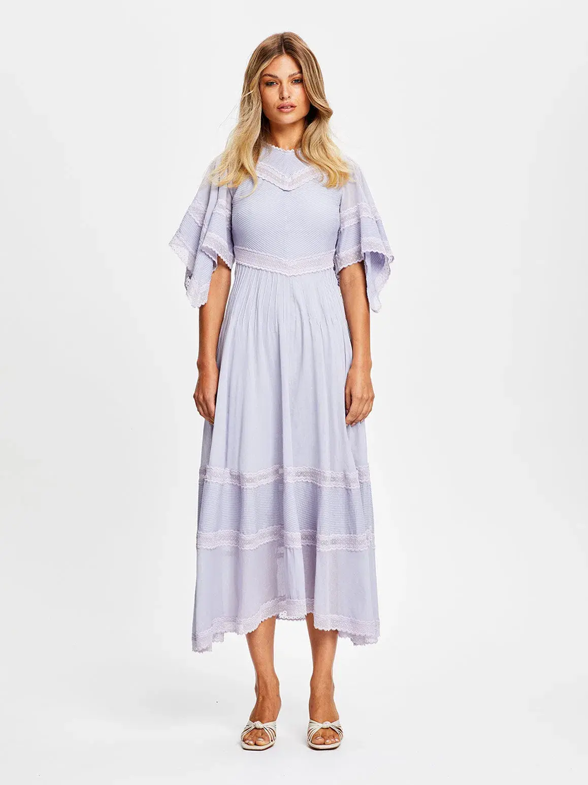 Alice McCall Lavender Some Girls Midi Dress Purple Size 6 - Image 1