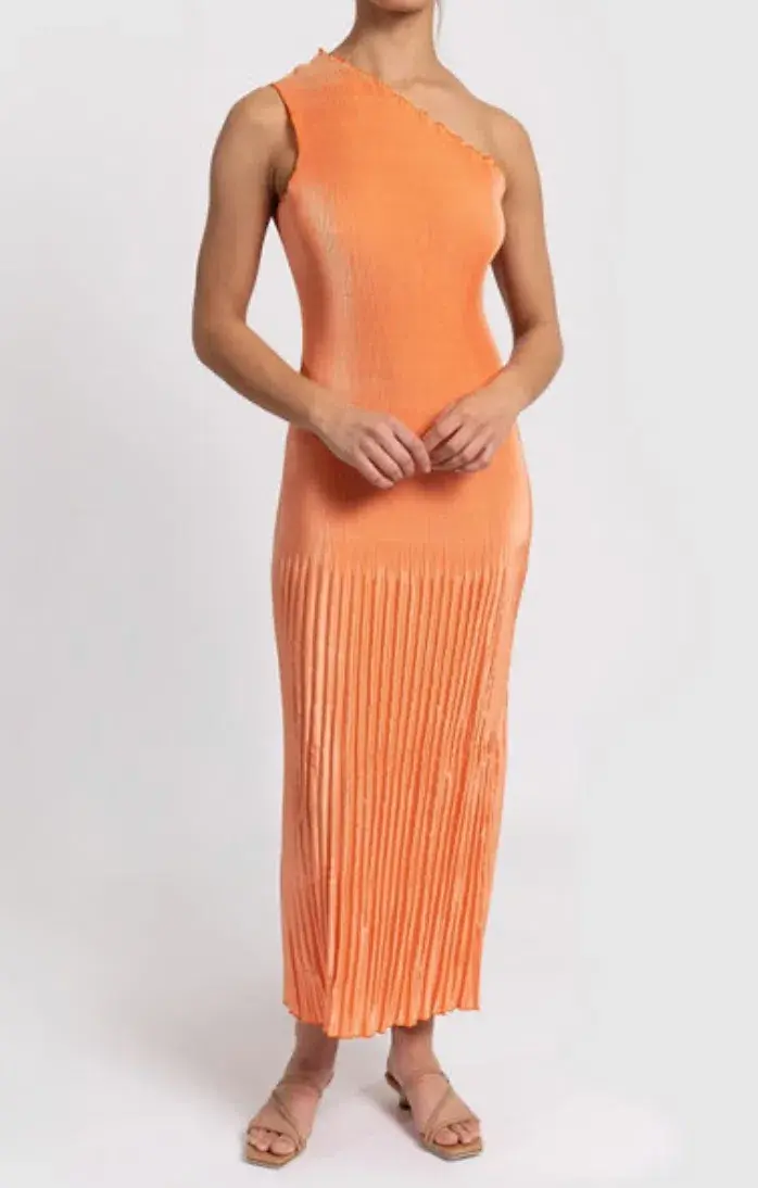 L'Idee Naomi Gown Orange Size 6 - Image 2