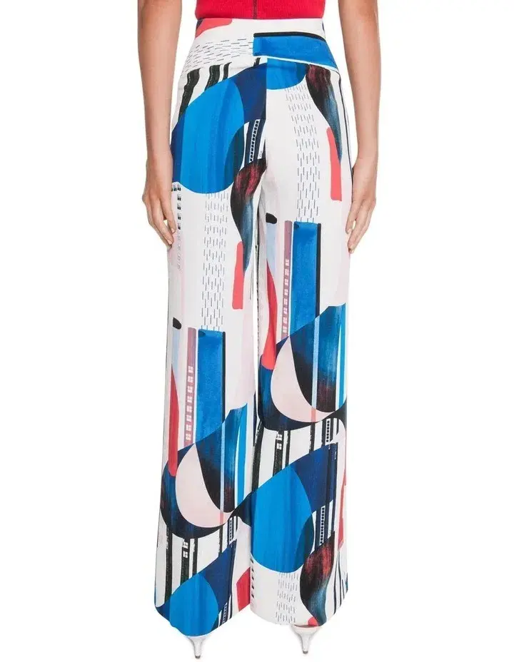 Cue Kandinsky Pant Print Size 38 / AU 12 - Image 3