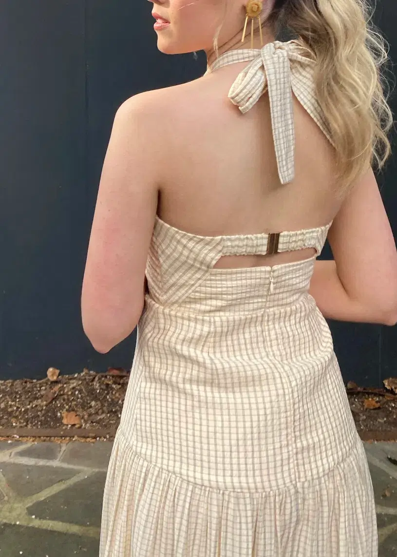 Significant Other Tuscany Dress Cream Size 8 - Image 4
