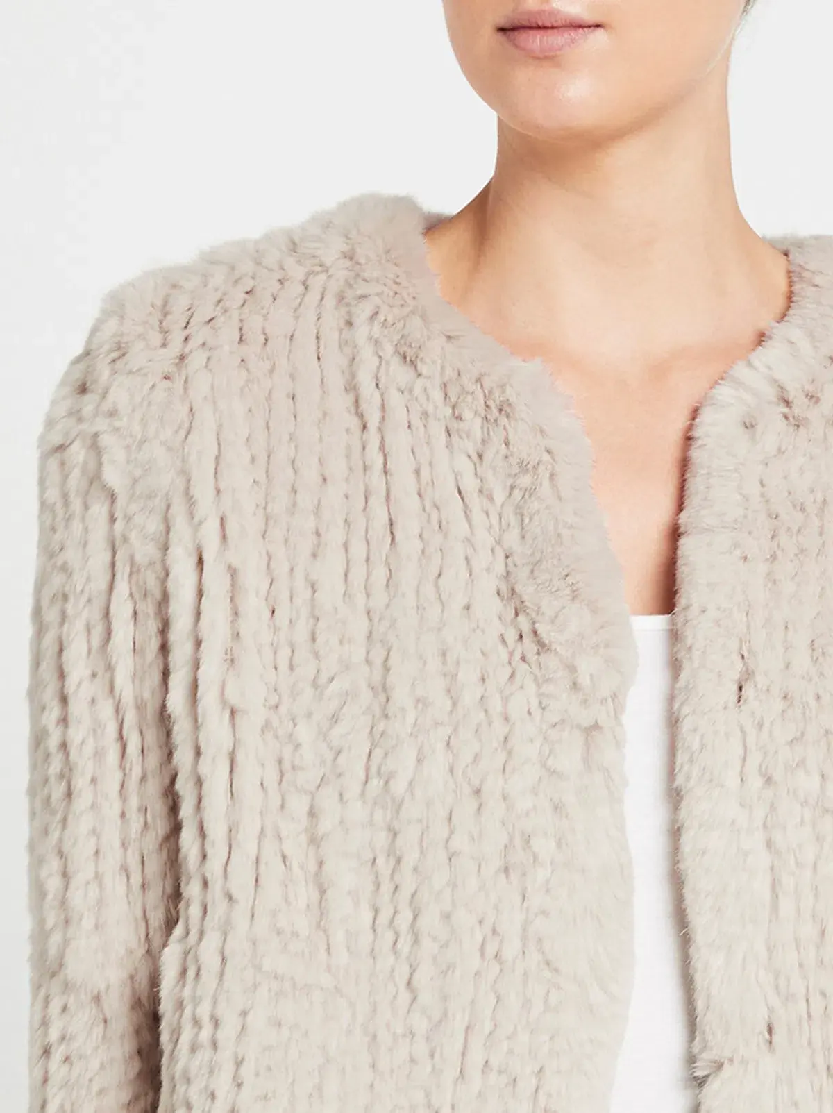 H Brand Elle Jacket Chalk Grey One Size - Image 2