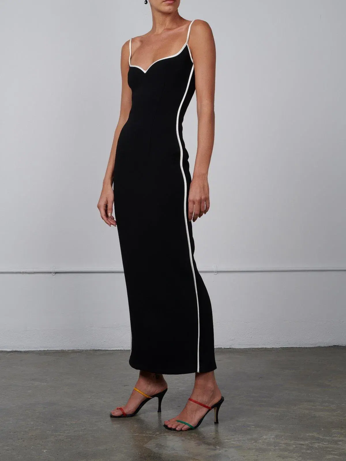 Paris Georgia Heart Dress Black Size S - Image 1