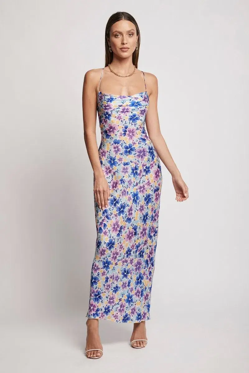 Sofia the Label Isabelle Slip Dress Print Size 8 - Image 1