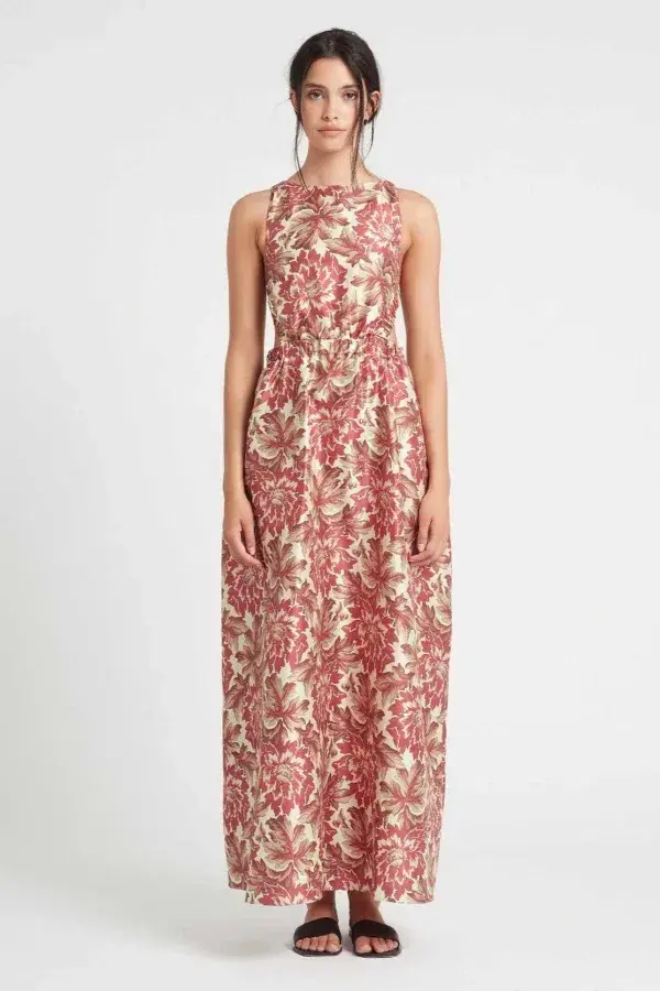 Sir the Label Valetta Silk Dress Print Size 1 - Image 1