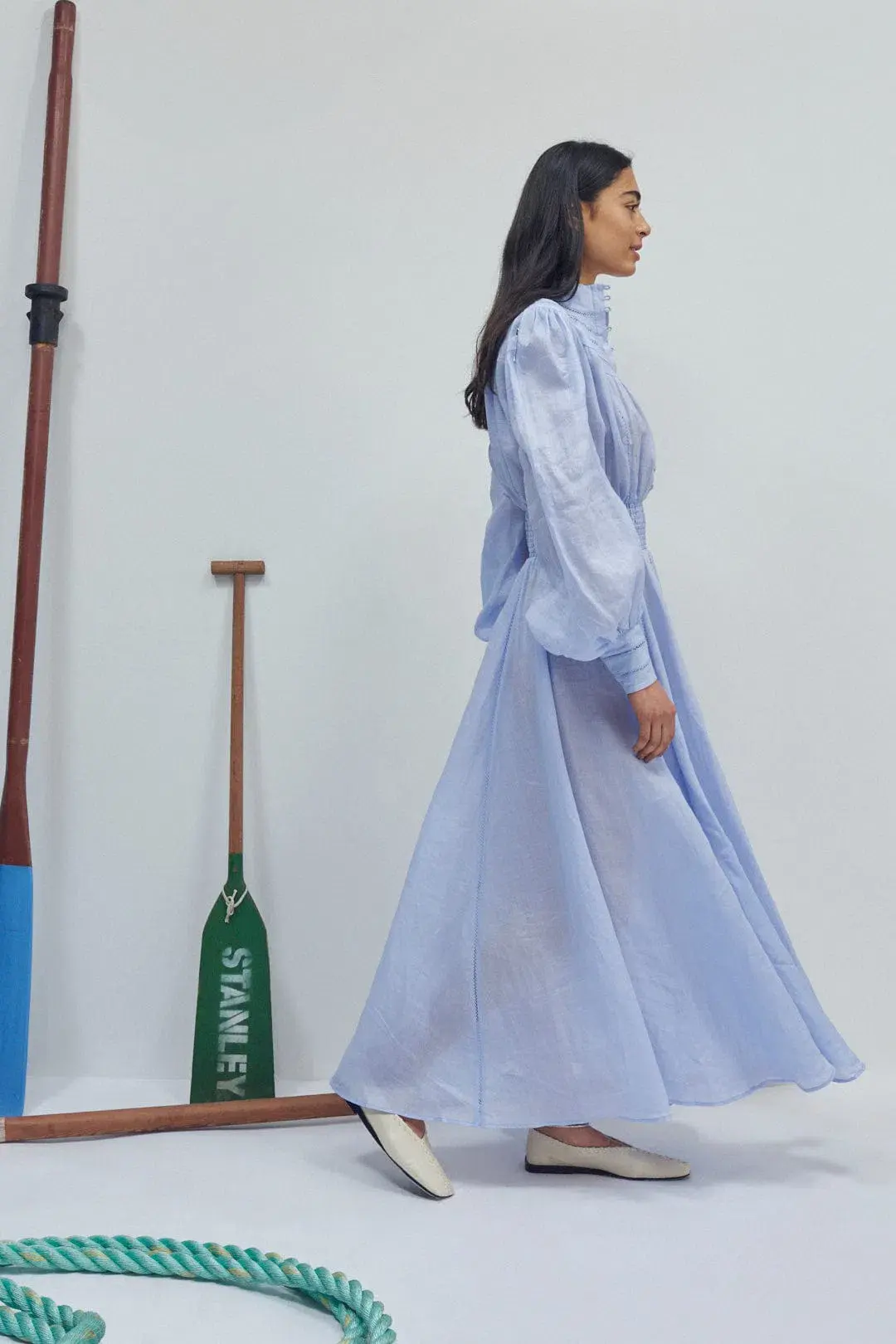 Alemais Felicia Midi Dress Purple Size 12 for rent on The Volte - main image