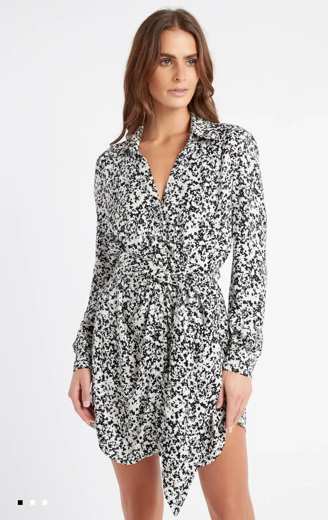 Kookai Elara Shirt Dress Multi Size 10 - Image 2