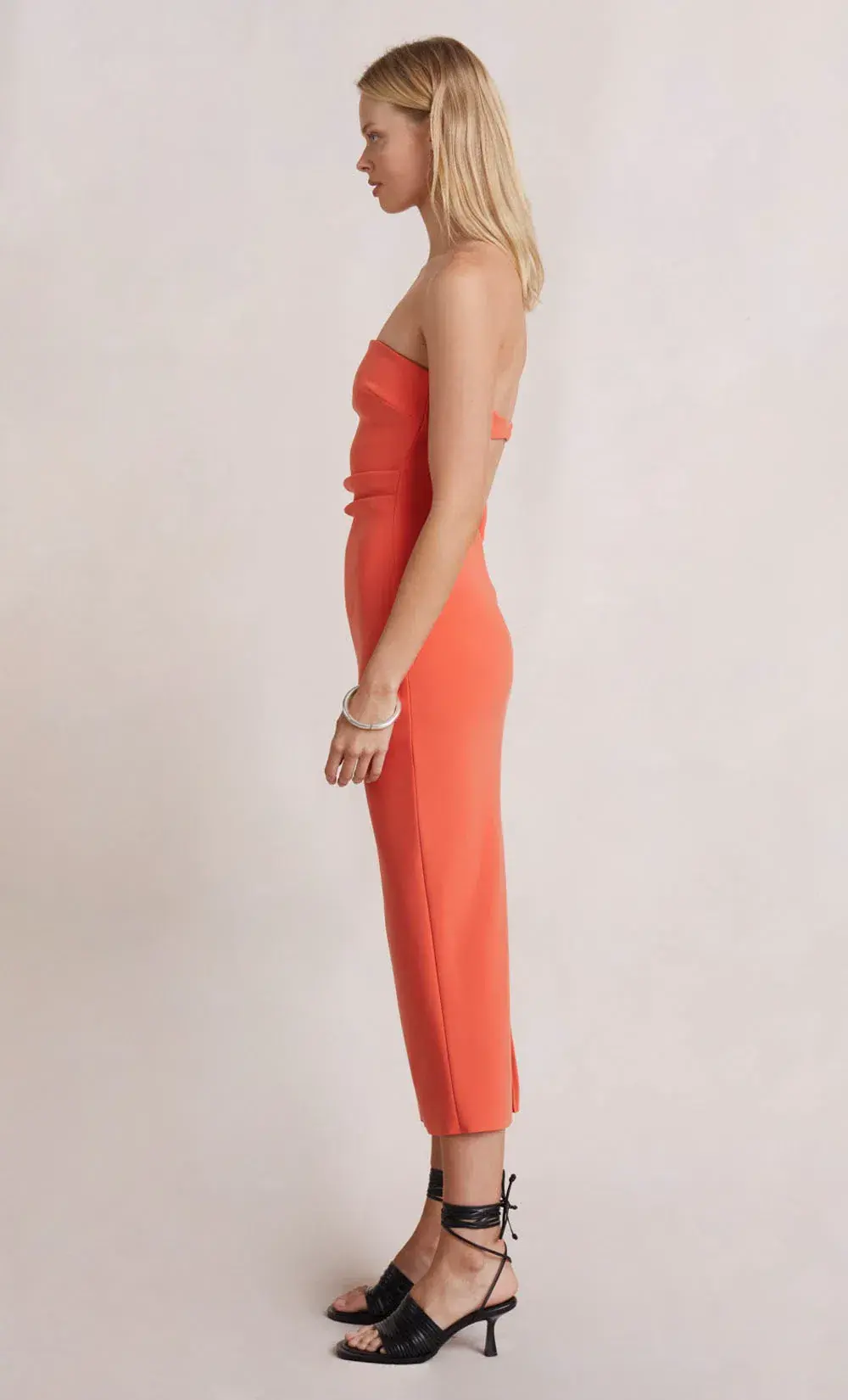 Bec and Bridge Cecily Midi Dress Orange Size 10  - Image 2