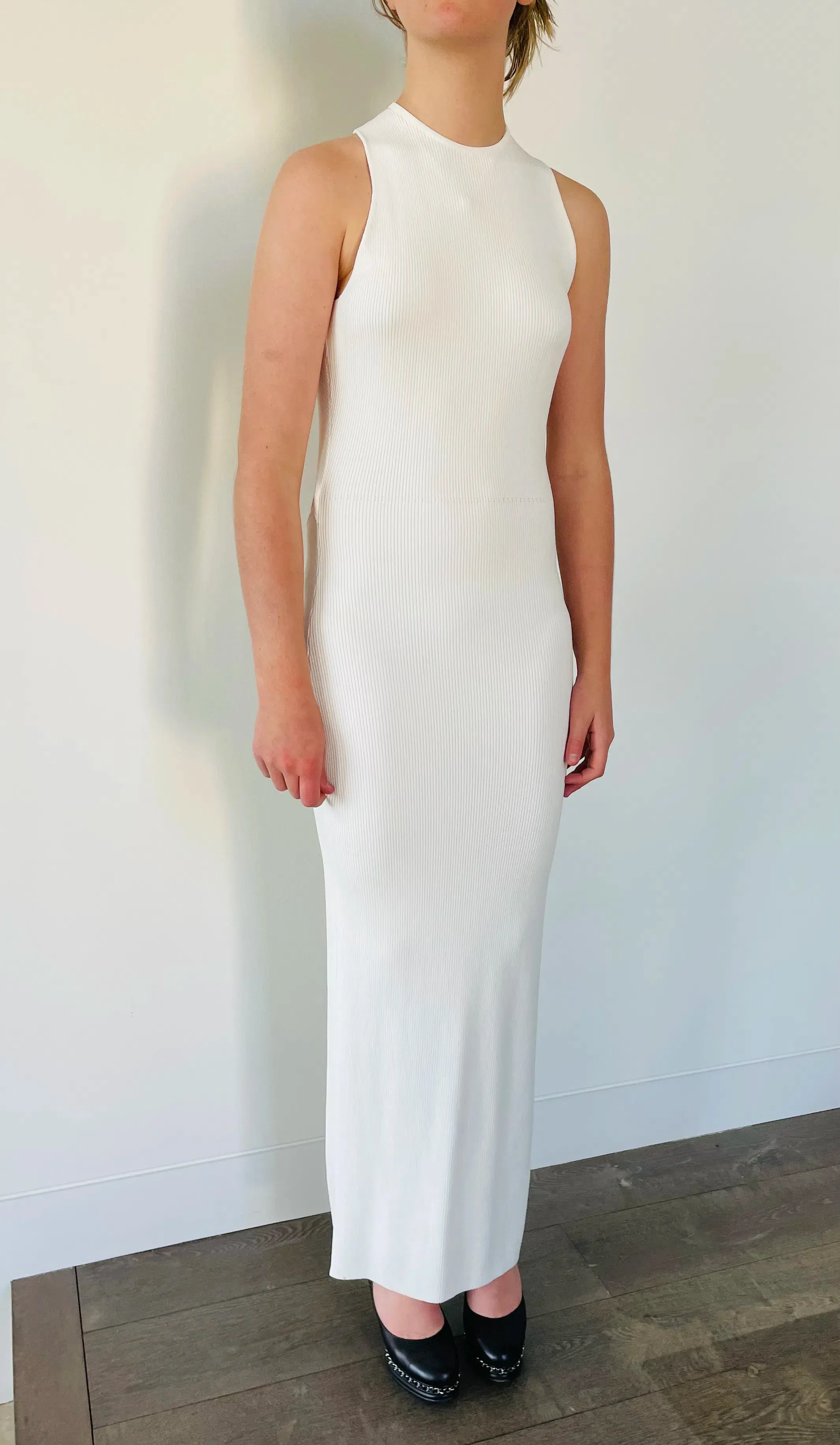 Sir the Label Celena Cross Back Dress White Size 8 - Image 3