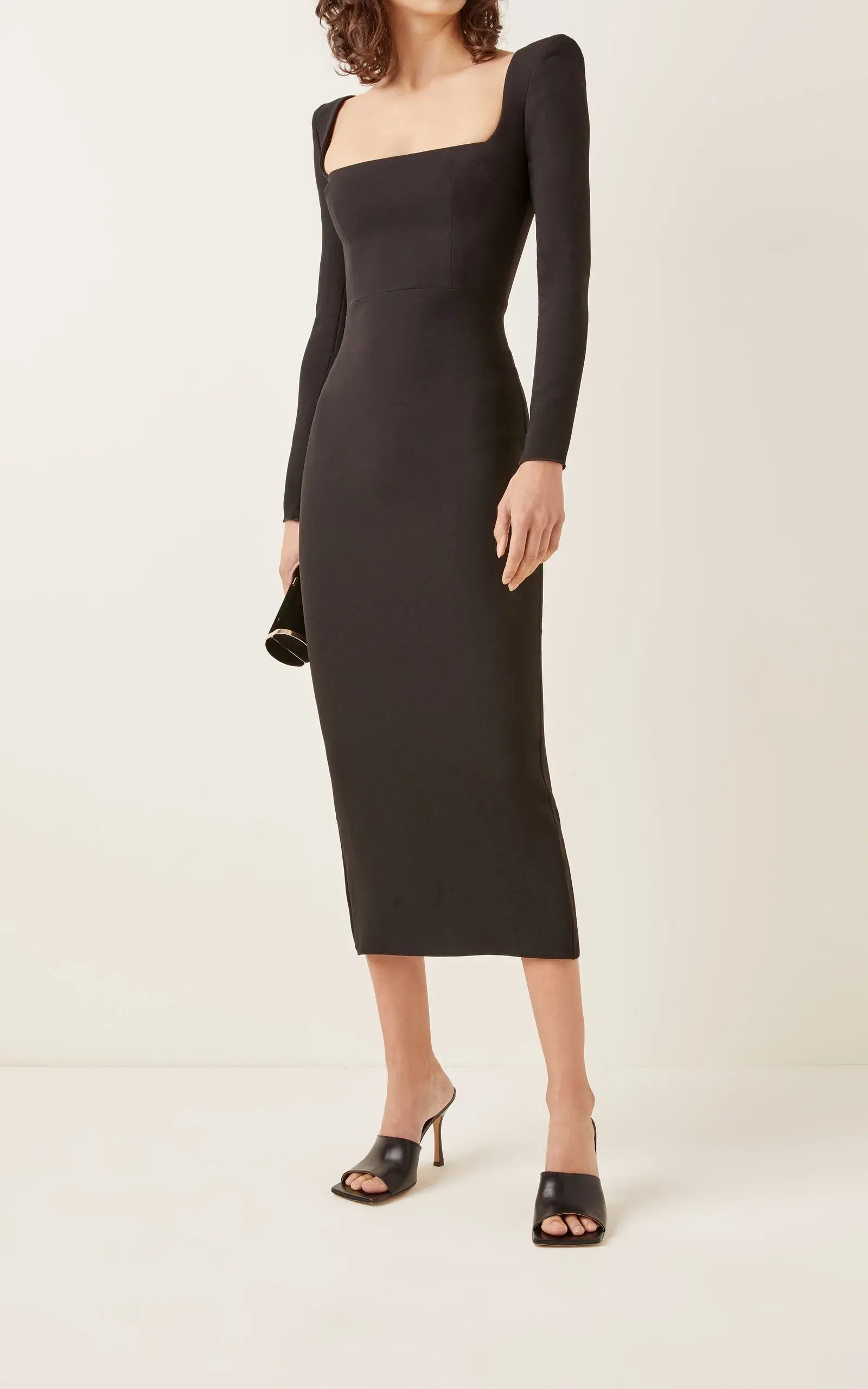 Alex Perry Baird Dress Black Size 4 - Image 1