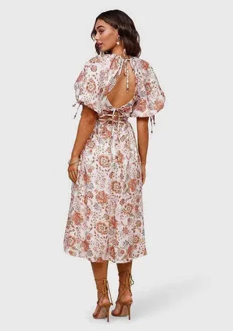 Ministry of Style Nu Boheme Maxi Dress Print Size 10 - Image 2