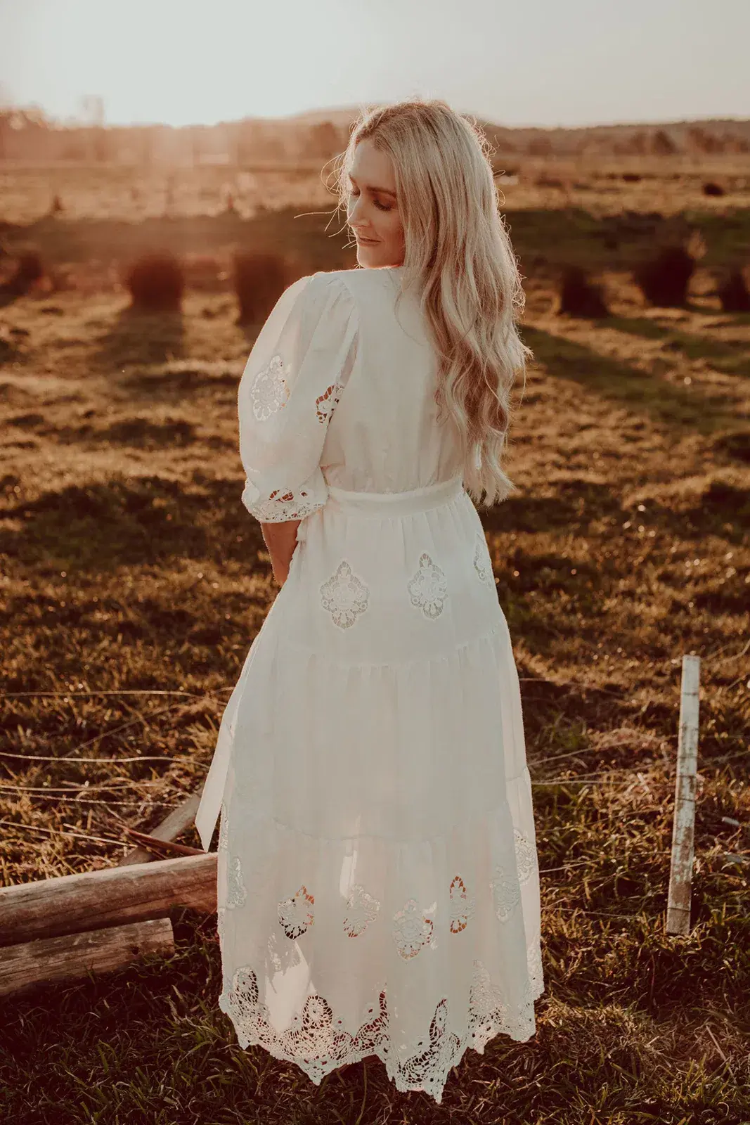 Co & Ry Marigold Dress White Size M/Au 10 for rent on The Volte - main image